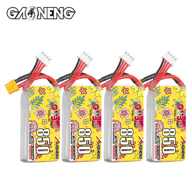 Drone Battery Li-Ion - Baterai Lipo GNB 4S 15.2V 850mAh