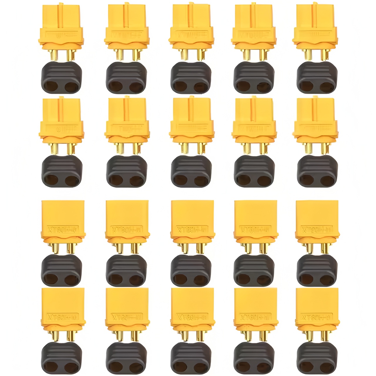 Drone Battery Connector - 10/20 pasang Set Konektor XT60H dan