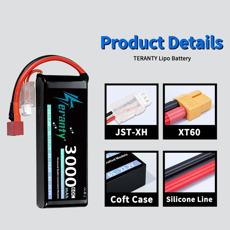 TERANTY 2S 3000mAh Baterai Lip - Drone Battery Lipo ulasan dan harga