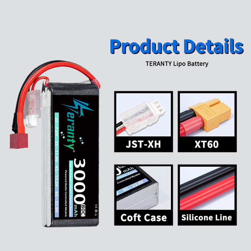 TERANTY 2S 3000mAh Baterai Lip - Drone Battery Lipo ulasan dan harga