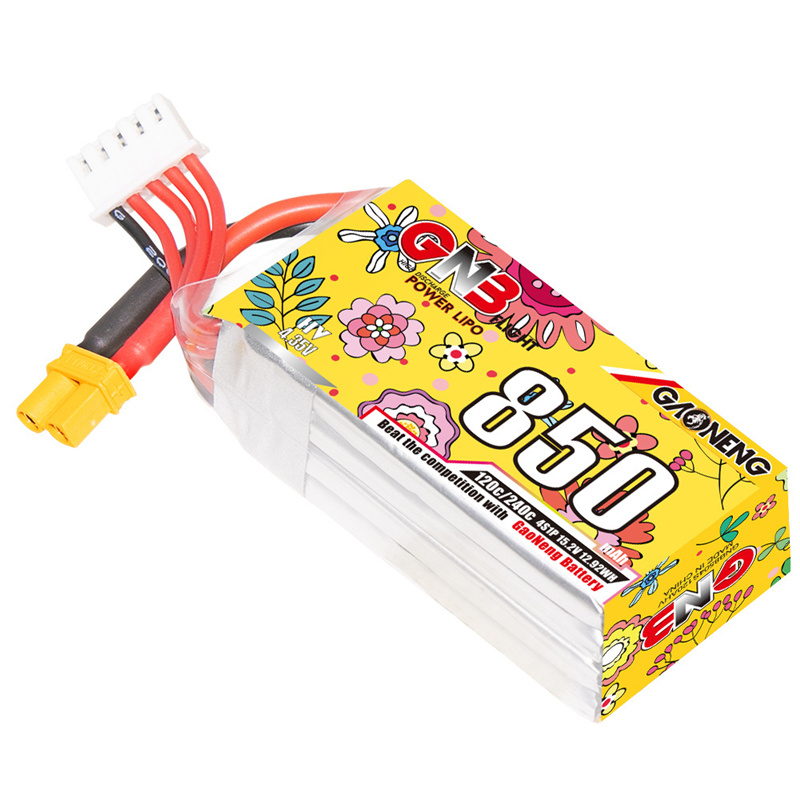 Baterai Lipo GNB 4S 15.2V 850m - Drone Battery Li-Ion ulasan dan harga