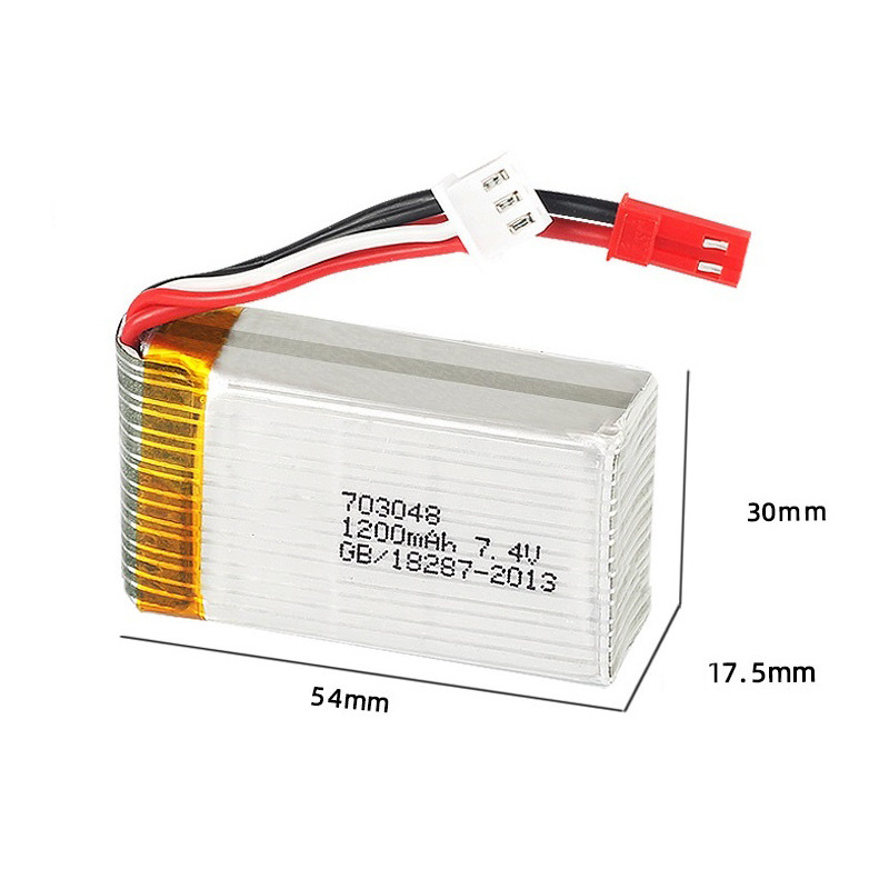 Baterai Lipo 2S 7.4 V 1200MAh  - Drone Battery Li-Ion ulasan dan harga