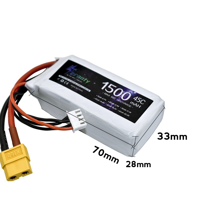 TERANTY 3S 45C 11.1V 1500Mah B - Drone Battery Li-Ion ulasan dan harga
