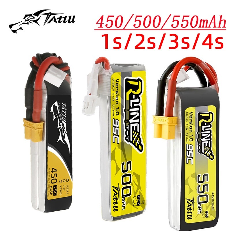 3 buah TATTU baru 450/500/550m - Drone Battery 3S ulasan dan harga