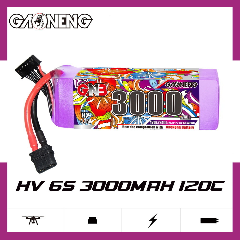 Baterai Lipo GNB 6S 22.8V 3000 - Drone Battery 6S ulasan dan harga
